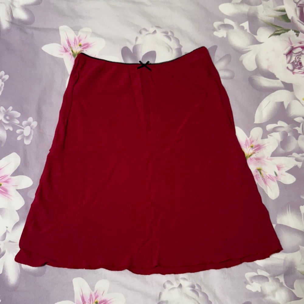 brandy red sephira skirt